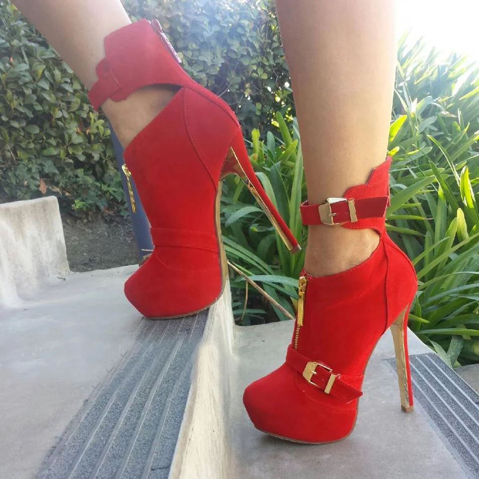 SHOFOO shoes, fashion novelty women's shoes, suede,, about 14.5 cm high heel boots, ankle boots. SIZE:34-45
SHOFOO shoes, fashion novelty women's shoes, suede,, about 14.5 cm high heel boots, ankle boots. SIZE:34-45
