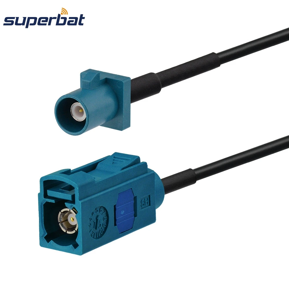 Superbat 3 ft Wireless Fakra Female Connetor to Fakra Male Straight RG174 "Z" RF Pigtal Cable 1M GPS DAB Aerials
Superbat 3 ft Wireless Fakra Female Connetor to Fakra Male Straight RG174 "Z" RF Pigtal Cable 1M GPS DAB Aerials