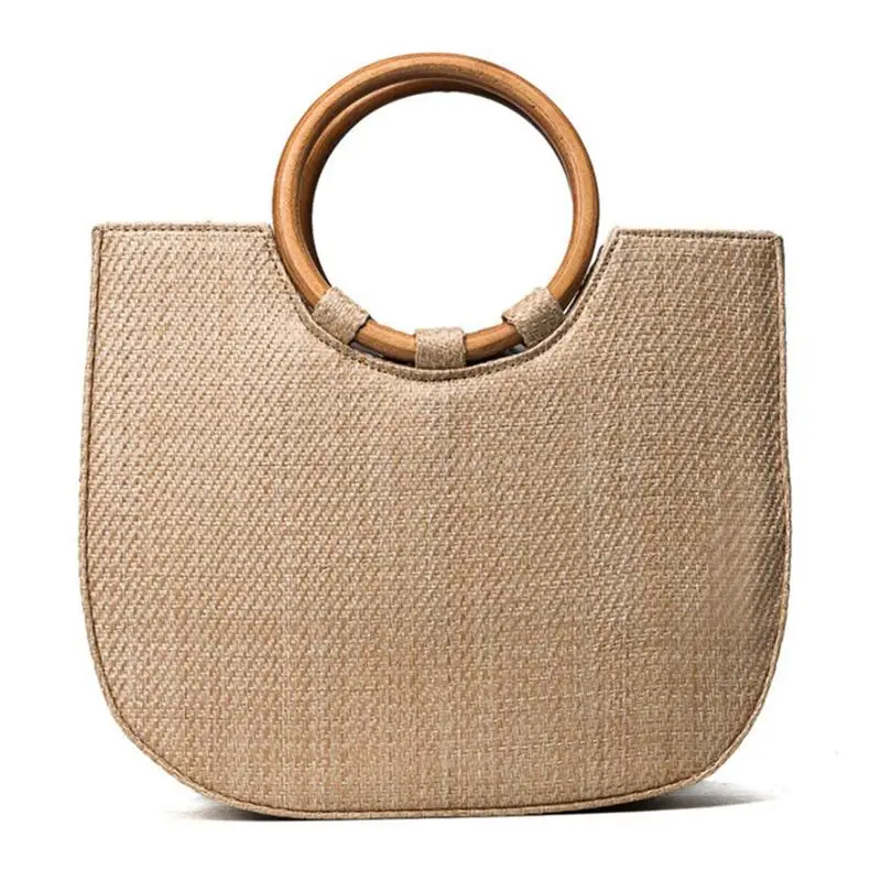 Handmade Vintage Woven Handbag Fashion Straw Handbags Drawstring Women Summer Beach Bag Rattan Bag For Women Ladies Girls
Handmade Vintage Woven Handbag Fashion Straw Handbags Drawstring Women Summer Beach Bag Rattan Bag For Women Ladies Girls