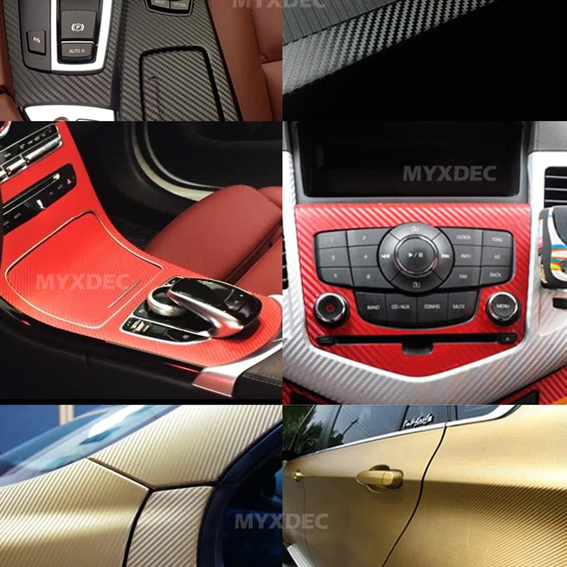 127*30CM 3D Carbon Fiber Vinyl Car Wrapping Foil Carbon Fiber Car Decoration Sticker Many Color Option Car Styling Decoration
127*30CM 3D Carbon Fiber Vinyl Car Wrapping Foil Carbon Fiber Car Decoration Sticker Many Color Option Car Styling Decoration