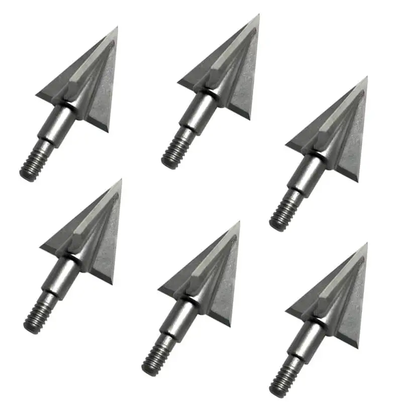 6pcs 440C Arrow Head Broadhead 2.2" Oz Cut 3 Blade 100grain Outdoor Hunting Bow Target Shooting Archery Arrowheads Point
6pcs 440C Arrow Head Broadhead 2.2" Oz Cut 3 Blade 100grain Outdoor Hunting Bow Target Shooting Archery Arrowheads Point