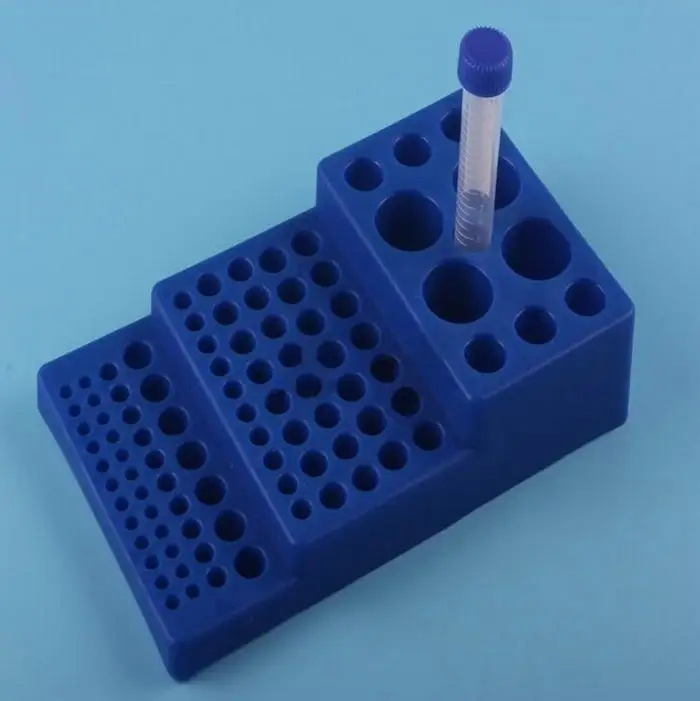 1pcs plastic Ladder-type 0.2ml to 50ml Multifunctional centrifuge tube rack centrifugal pipe holder test tube stander
1pcs plastic Ladder-type 0.2ml to 50ml Multifunctional centrifuge tube rack centrifugal pipe holder test tube stander
