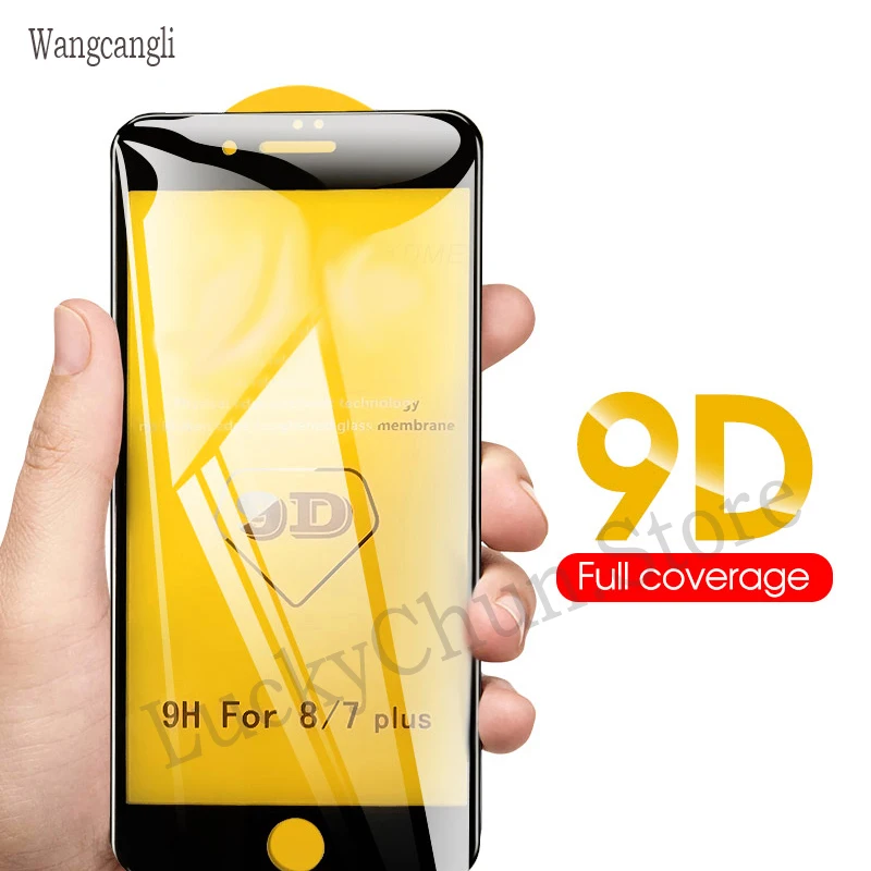 9D Защитное стекло для iPhone 8 7 6 6s XR 11 12 mini pro Xs Max закаленное на X Plus 12pro max
