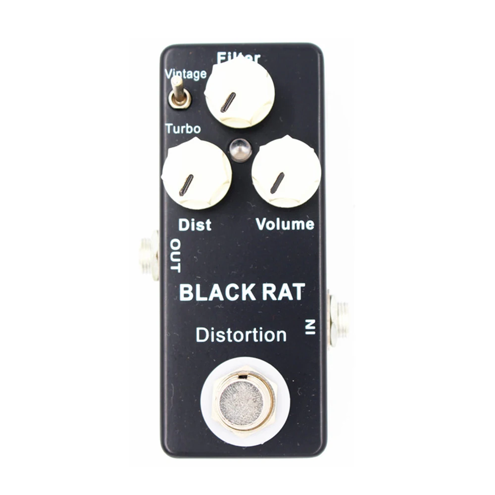 Mosky BLACK RAT Distortion Guitar Effect Pedal Mini Effect Pedal Full Metal Shell Guitar Parts & Accessories
Mosky BLACK RAT Distortion Guitar Effect Pedal Mini Effect Pedal Full Metal Shell Guitar Parts & Accessories