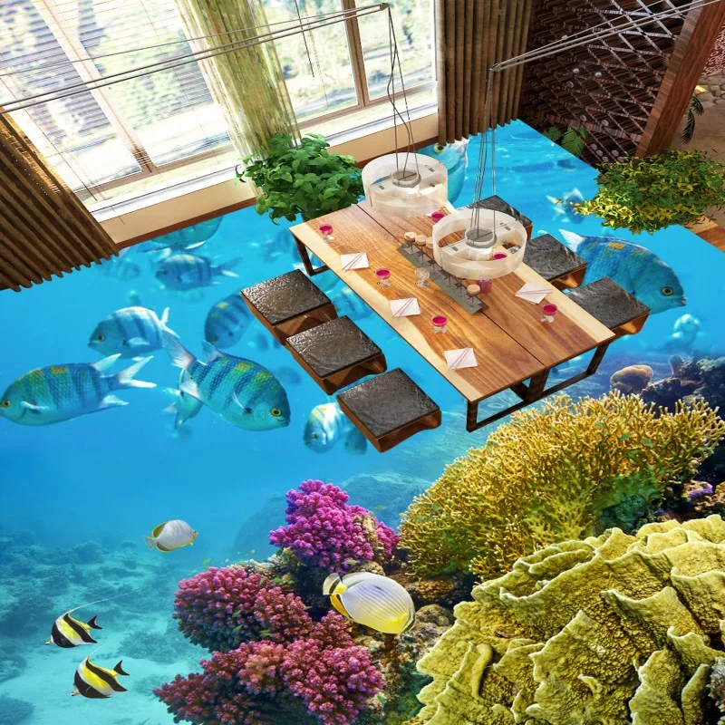 Free Shipping Beauty Tropical Fish Coral Toilet Bedroom 3D Floor thickened wear non-slip living room kitchen flooring mural
Free Shipping Beauty Tropical Fish Coral Toilet Bedroom 3D Floor thickened wear non-slip living room kitchen flooring mural