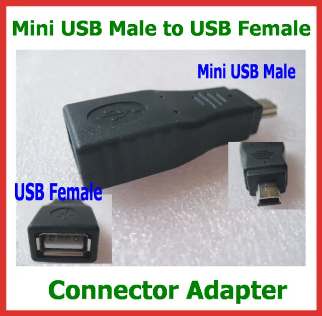 10pcs Mini USB Male to USB Female Connector Adapter Mini USB to USB 2.0 Extension Adapter Converter Free Shipping Wholesale
10pcs Mini USB Male to USB Female Connector Adapter Mini USB to USB 2.0 Extension Adapter Converter Free Shipping Wholesale