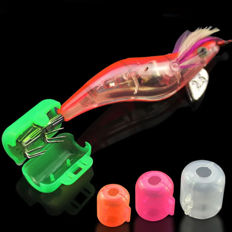 20PCS/Lot Fishing Tackle Squid Jig Cover Octopus Shrimp Hooks Cover Protector Saltwater Fishing Accessories
20PCS/Lot Fishing Tackle Squid Jig Cover Octopus Shrimp Hooks Cover Protector Saltwater Fishing Accessories