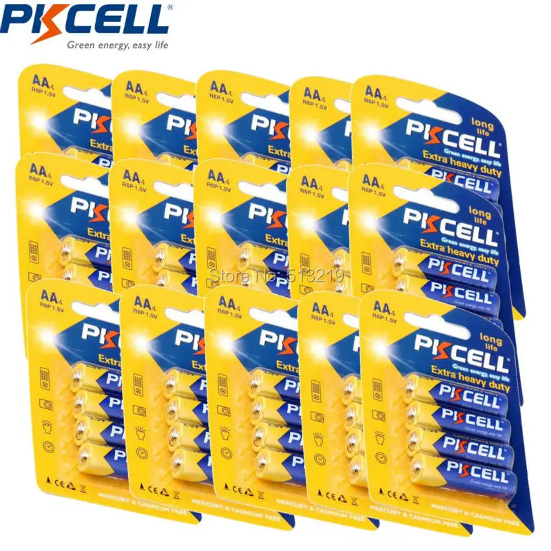Батарейки PKCELL MN1500, 60 шт., AA, хлорид цинка, R6P, 1,5 в, без ртути и кадмия, размер R6, E91, UM3, aa (уголь цинка)
Батарейки PKCELL MN1500, 60 шт., AA, хлорид цинка, R6P, 1,5 в, без ртути и кадмия, размер R6, E91, UM3, aa (уголь цинка)
