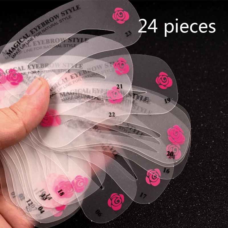 24 Styles Grooming Eyebrow Stencil Kit Makeup Tools DIY Beauty Eyebrow Template Stencil For Women Beauty Tools Accessories
24 Styles Grooming Eyebrow Stencil Kit Makeup Tools DIY Beauty Eyebrow Template Stencil For Women Beauty Tools Accessories
