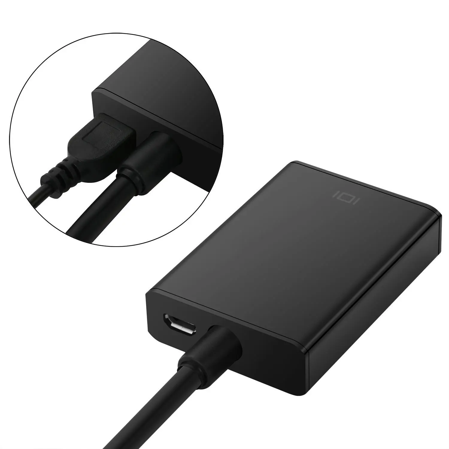 TOP VGA To HDMI Output 1080P HD Audio TV AV HDTV Video Cable Converter Adapter for Connecting PC Laptop Notebook to Di | Электроника