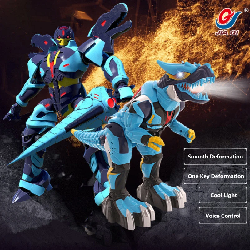Electric Pet Deforamtion RC Dinosaur Toy JQ6610 One Key Deformation Dinosaur Human Warrior Voice Intelligent Control Boy Gift
Electric Pet Deforamtion RC Dinosaur Toy JQ6610 One Key Deformation Dinosaur Human Warrior Voice Intelligent Control Boy Gift