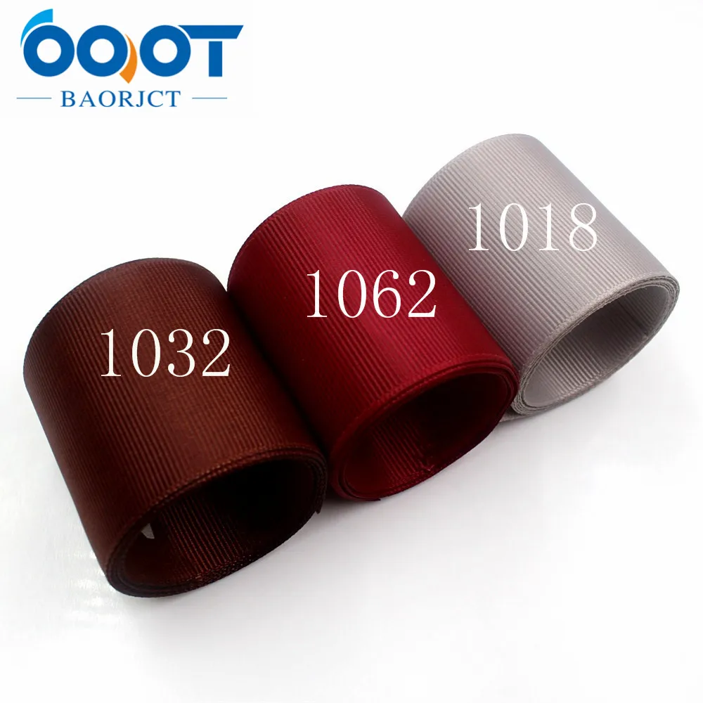 OOOT BAORJCT 178141 50 мм 10 ярдов одноцветные ленты термопечать grosgrain Свадебные аксессуары