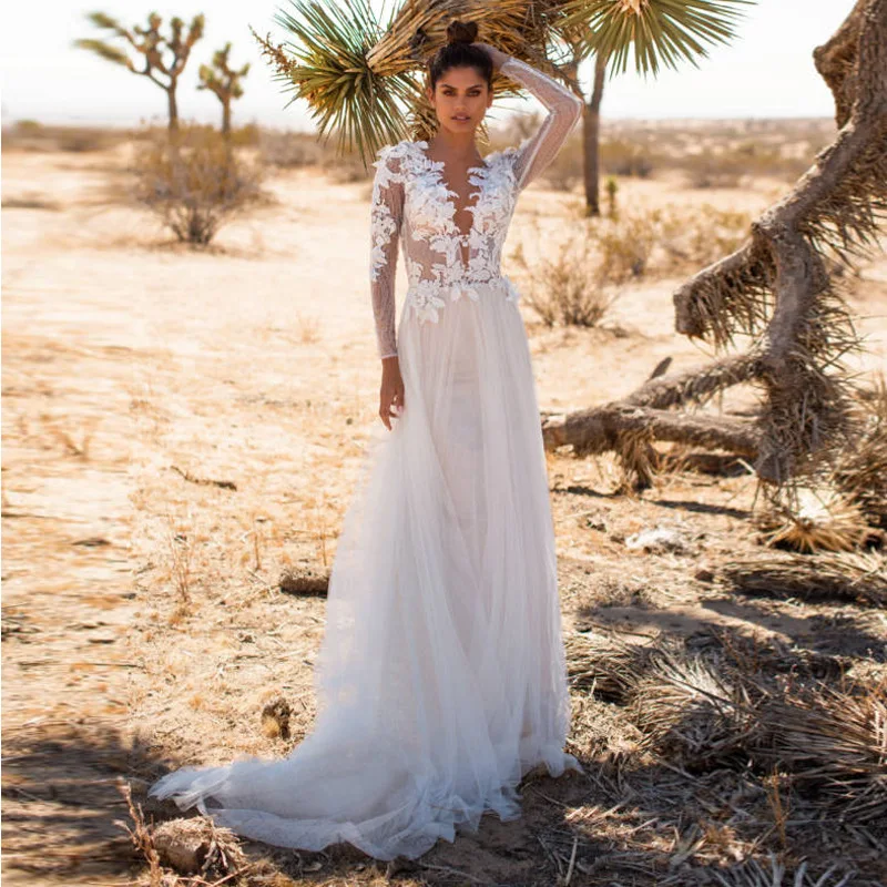 Bohemian White Flower Summer New Arrival 2021 Long Dress for Wedding Party for Woman Long Sleeve Backless Mesh Dress Elegant
Bohemian White Flower Summer New Arrival 2021 Long Dress for Wedding Party for Woman Long Sleeve Backless Mesh Dress Elegant