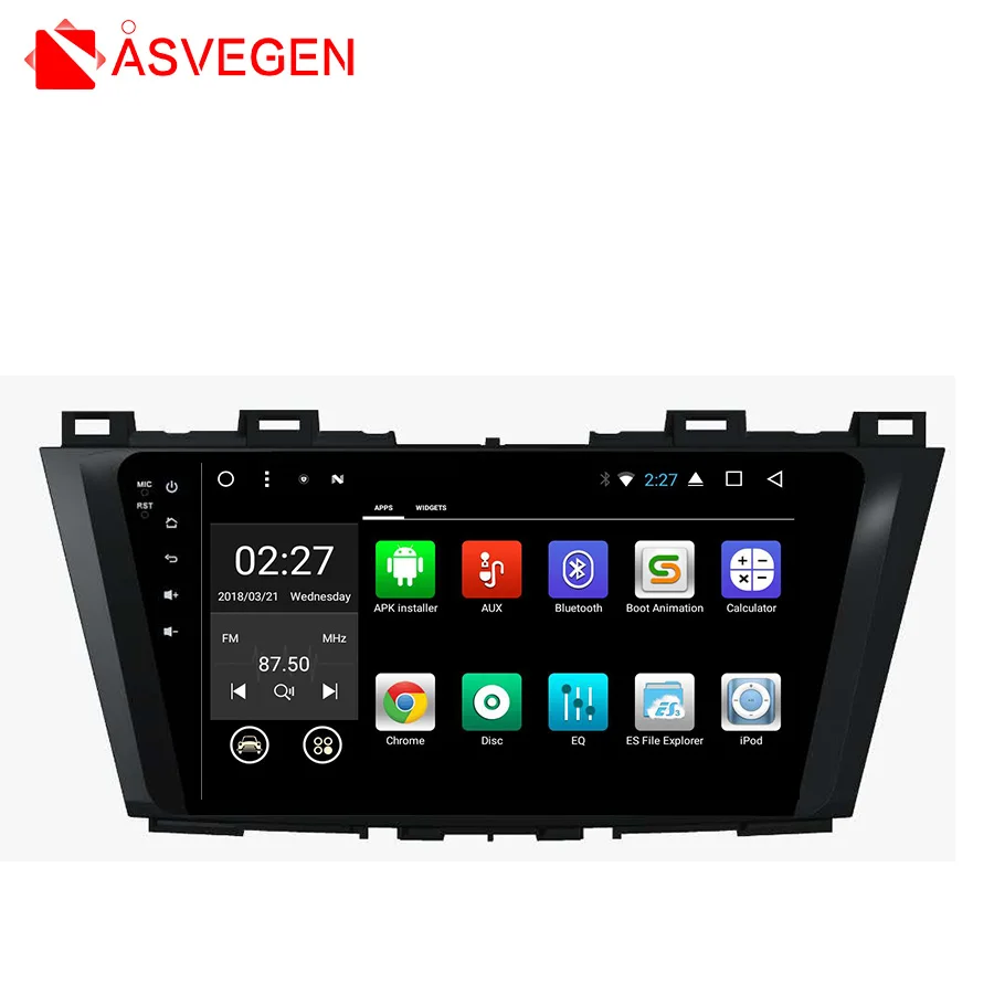 Автомобильное радио Asvegen, 9-дюймовый Android 7,1, четырехъядерный процессор, GPS-навигация, головное устройство Wi-Fi, 4G, медиа, DVD-плеер для Mazda 5 2014
Автомобильное радио Asvegen, 9-дюймовый Android 7,1, четырехъядерный процессор, GPS-навигация, головное устройство Wi-Fi, 4G, медиа, DVD-плеер для Mazda 5 2014