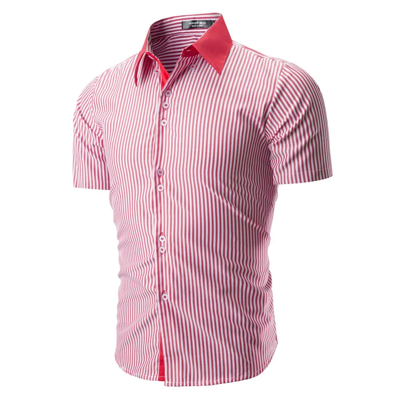 Men Short Sleeve Shirt Male Shirts Men Shirt Brand 2018 Mens Classical Stripe Dress Shirts Hawaiian Camisa Social Masculina XXXL
Men Short Sleeve Shirt Male Shirts Men Shirt Brand 2018 Mens Classical Stripe Dress Shirts Hawaiian Camisa Social Masculina XXXL