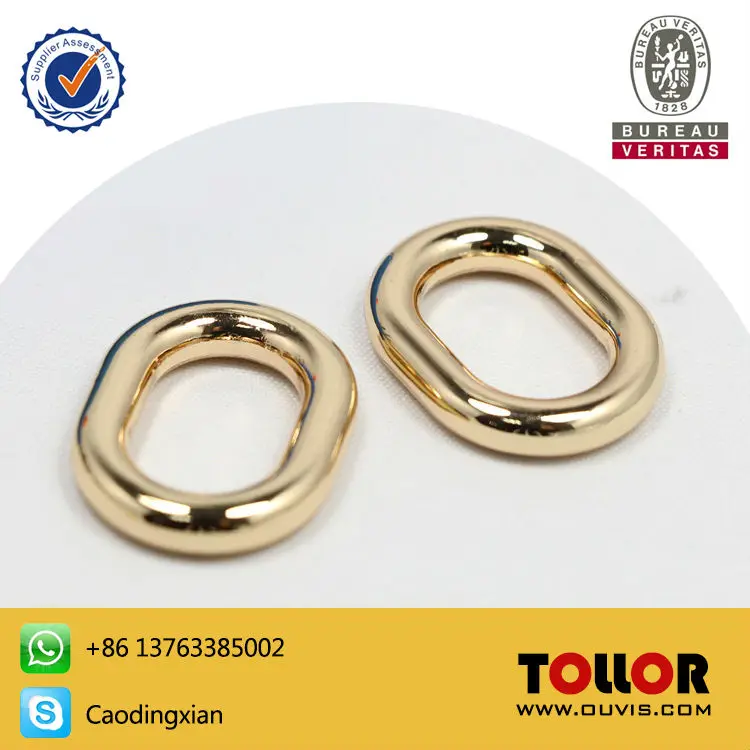 High Quality Bag Parts Oval Ring For Handbag Die-casting Zinc Alloy DIY O Ring Egg Buckle Hardware Luggage Travel Accessories
High Quality Bag Parts Oval Ring For Handbag Die-casting Zinc Alloy DIY O Ring Egg Buckle Hardware Luggage Travel Accessories