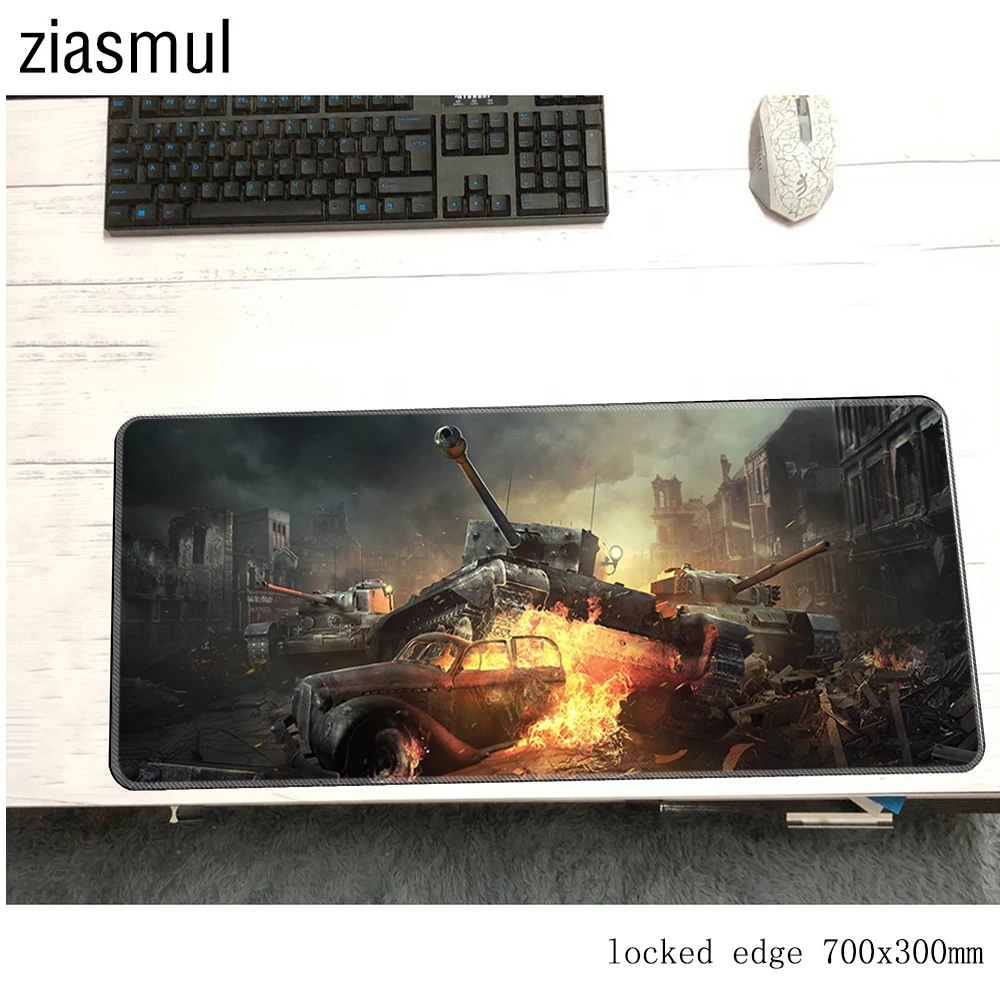 Коврик для мыши World of tanks 700x300 мм коврик notbook компьютерный популярный игровой