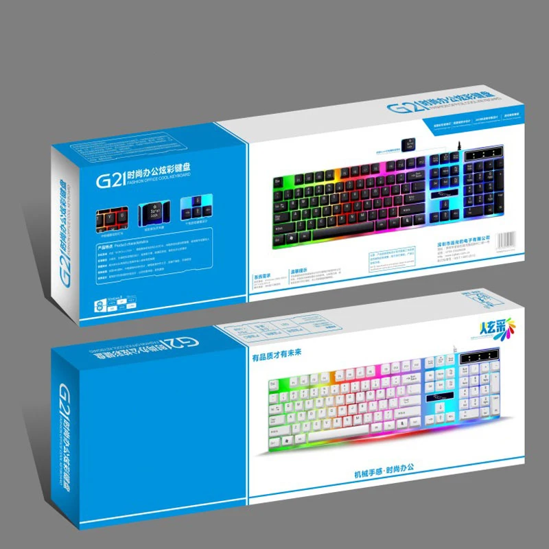 Mechanical Feeling Gaming Keyboard with Colorful Backlit Keyboard for Laptop Computer Keyboard Ergonomic
Mechanical Feeling Gaming Keyboard with Colorful Backlit Keyboard for Laptop Computer Keyboard Ergonomic