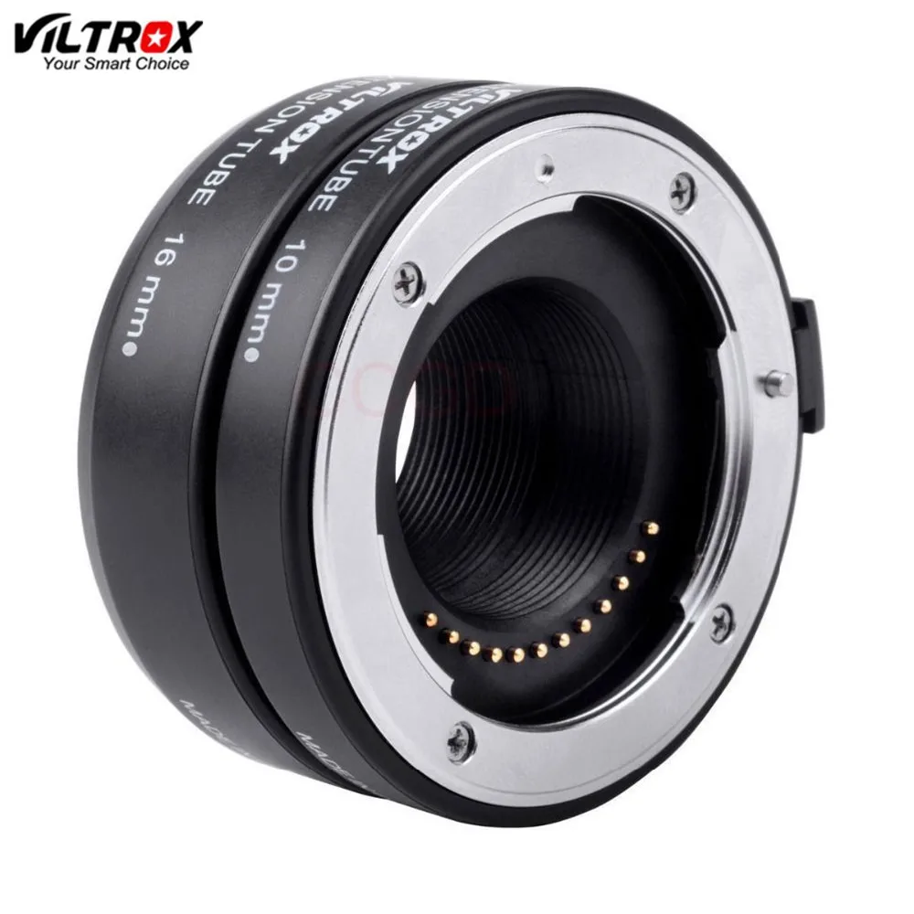 New Viltrox DG-1N Auto Focus Macro Extension Tube 10mm+16mm Lens Adapter for Nikon 1 J1 J2 J3 V1 PH Camera
New Viltrox DG-1N Auto Focus Macro Extension Tube 10mm+16mm Lens Adapter for Nikon 1 J1 J2 J3 V1 PH Camera