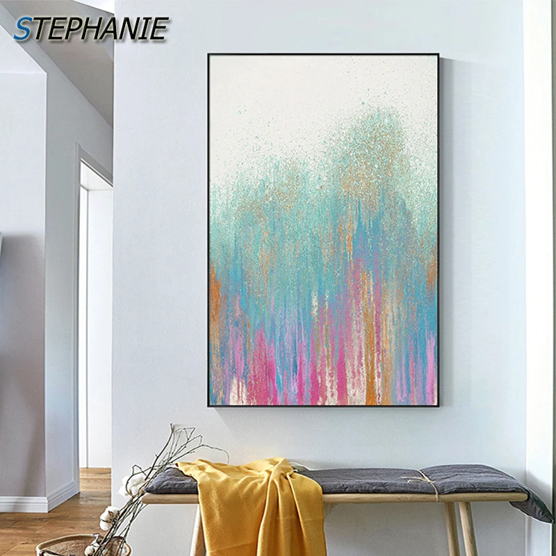 Abstract Fantasy Starry Sky Canvas Poster Dreamy Green Pink Print Golden Wall Art Picture for Living Room Pop Art Decor Tableaux
Abstract Fantasy Starry Sky Canvas Poster Dreamy Green Pink Print Golden Wall Art Picture for Living Room Pop Art Decor Tableaux