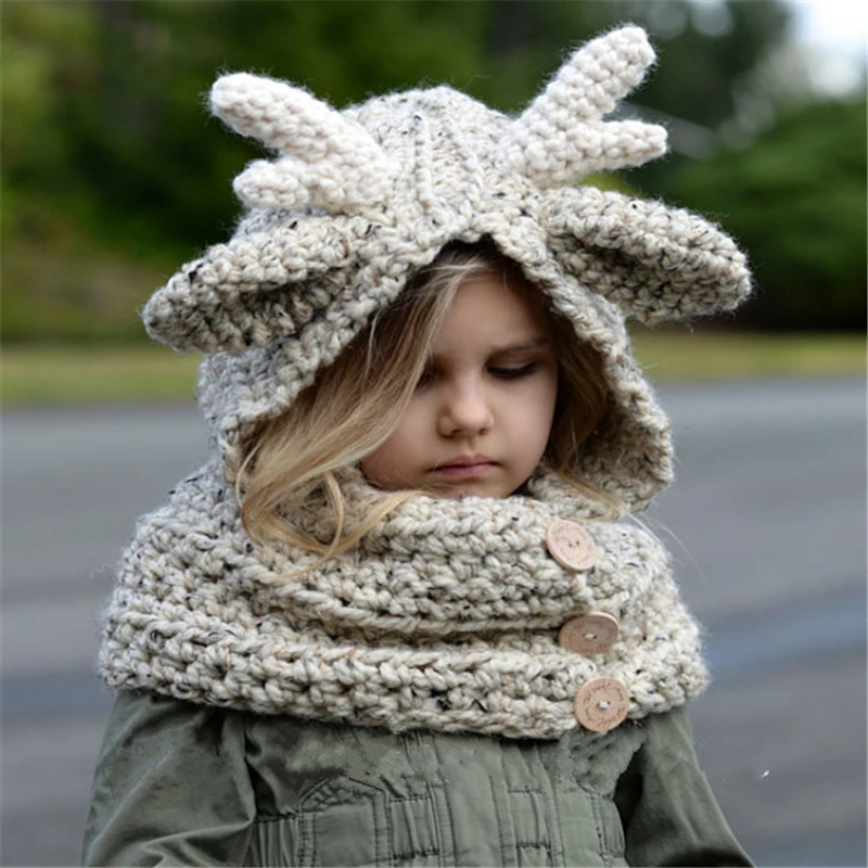 Children men and women elk wool hat foreign trade Europe and America cape hat bib gloves two sets of children's clothing cosplay
Children men and women elk wool hat foreign trade Europe and America cape hat bib gloves two sets of children's clothing cosplay