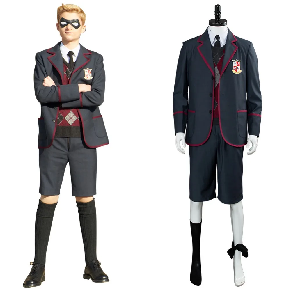 The Umbrella Academy Cosplay Costume School Uniform Academy Suit Adult Men Boy Halloween Carnival Cosplay Costume
The Umbrella Academy Cosplay Costume School Uniform Academy Suit Adult Men Boy Halloween Carnival Cosplay Costume