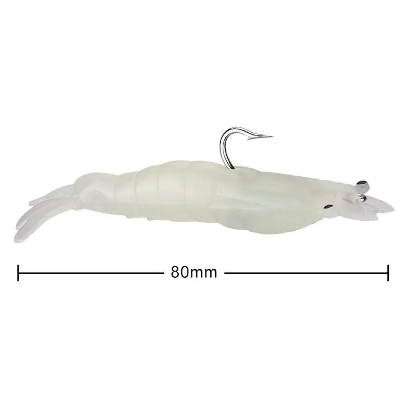 Fishing Lure Rubber Soft Shrimp Fishing Lures Simulation Lifelike Artificial Bionic Bait with Barbed Hook Outdoor Fishing Tools
Fishing Lure Rubber Soft Shrimp Fishing Lures Simulation Lifelike Artificial Bionic Bait with Barbed Hook Outdoor Fishing Tools