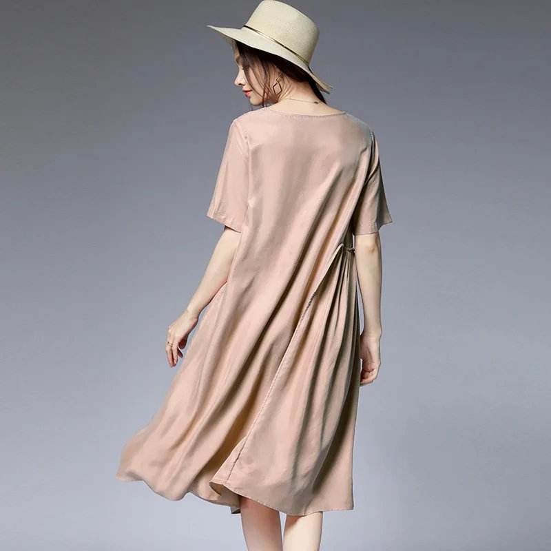 Queechalle 2021 Summer Women Dress Elegant Party Rayon Midi Dress A-line Side Fold Casual Loose Dress Female Plus Size Vestidos
Queechalle 2021 Summer Women Dress Elegant Party Rayon Midi Dress A-line Side Fold Casual Loose Dress Female Plus Size Vestidos