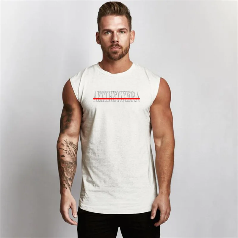 Tank Tops Cotton Muscle Undershirt Mens Compression Sleeveless Shirt New Summer Bodybuilding Gyms Vest Fitness Clothing Tights
Tank Tops Cotton Muscle Undershirt Mens Compression Sleeveless Shirt New Summer Bodybuilding Gyms Vest Fitness Clothing Tights