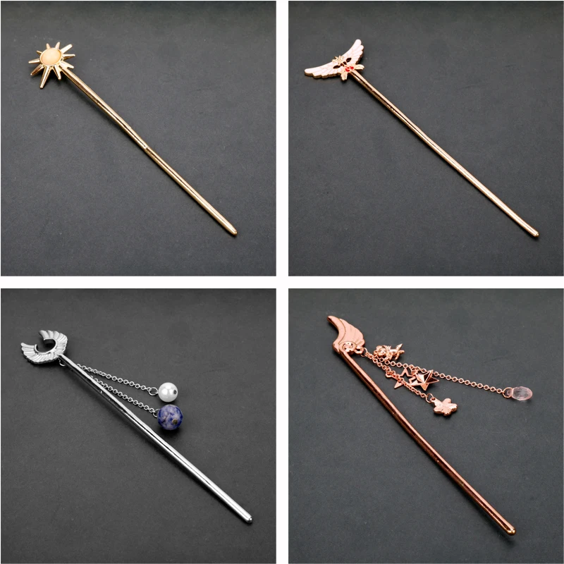 MQCHUN Women Fashion Elegant Card Captor Cardcaptor Sakura Hair Sticks Tassel Accessories Hairpin Hairclip Bobby Pin For Girl
MQCHUN Women Fashion Elegant Card Captor Cardcaptor Sakura Hair Sticks Tassel Accessories Hairpin Hairclip Bobby Pin For Girl