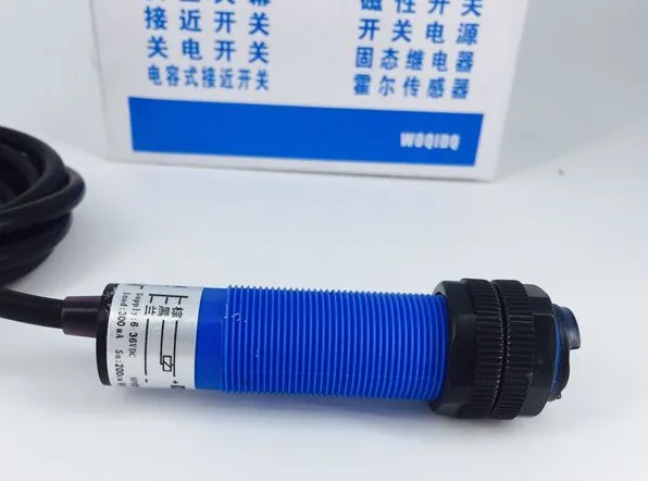 FREE SHIPPING M18 photoelectric switch super long distance 0-2 meters adjustable NPN three-wire normally open DC24v sensor
FREE SHIPPING M18 photoelectric switch super long distance 0-2 meters adjustable NPN three-wire normally open DC24v sensor