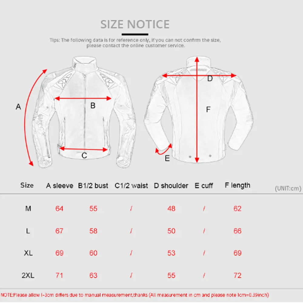 DUHAN Motorcycle Jackets Men Waterproof Motorcycle Racing Jacket Protective Motocross Riding Jacket Professional Protector
DUHAN Motorcycle Jackets Men Waterproof Motorcycle Racing Jacket Protective Motocross Riding Jacket Professional Protector