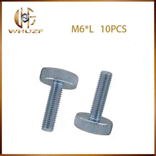 10Pcs GB835 M3 M4 M5 M6 Knurling Flat Head Knurled Thumb Screw Hand Tighten Computer Screws HW107
10Pcs GB835 M3 M4 M5 M6 Knurling Flat Head Knurled Thumb Screw Hand Tighten Computer Screws HW107