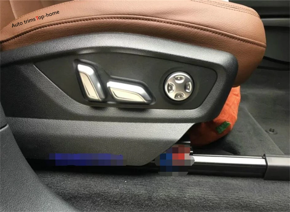 Yimaautotrims Seat Adjustment Adjust Memory Button Switch Cover Trim Fit For Audi Q7 2016 2017 2018 2019 Interior Mouldings
Yimaautotrims Seat Adjustment Adjust Memory Button Switch Cover Trim Fit For Audi Q7 2016 2017 2018 2019 Interior Mouldings