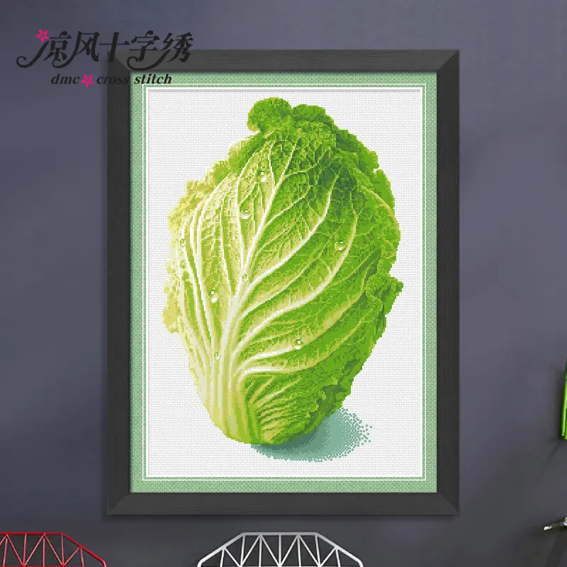 Chinese cabbage cross stitch kit DMC brand thread animal dog count canvas fabric embroidery handmade needlework
Chinese cabbage cross stitch kit DMC brand thread animal dog count canvas fabric embroidery handmade needlework