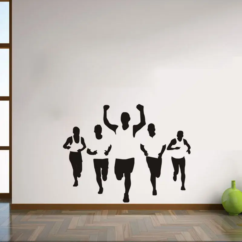 Five Athletes Vinyl Wall Stickers Design Home Removable Waterproof Gym Window Removable Decal Sport Life Decor Kids Room SA032B
Five Athletes Vinyl Wall Stickers Design Home Removable Waterproof Gym Window Removable Decal Sport Life Decor Kids Room SA032B