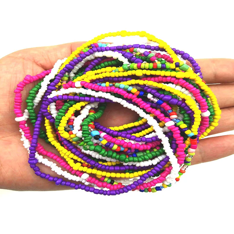 2019 mix and match fashion handmade rice chain bead chain waist, girl gifts directly from the factory sales
2019 mix and match fashion handmade rice chain bead chain waist, girl gifts directly from the factory sales