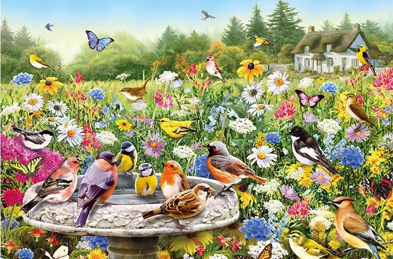 5D DIY Diamond Painting Full Square/Round Drill "Flower Bird" 3d Rhinestone Embroidery Cross Stitch Gift Home Decor Gift
5D DIY Diamond Painting Full Square/Round Drill "Flower Bird" 3d Rhinestone Embroidery Cross Stitch Gift Home Decor Gift