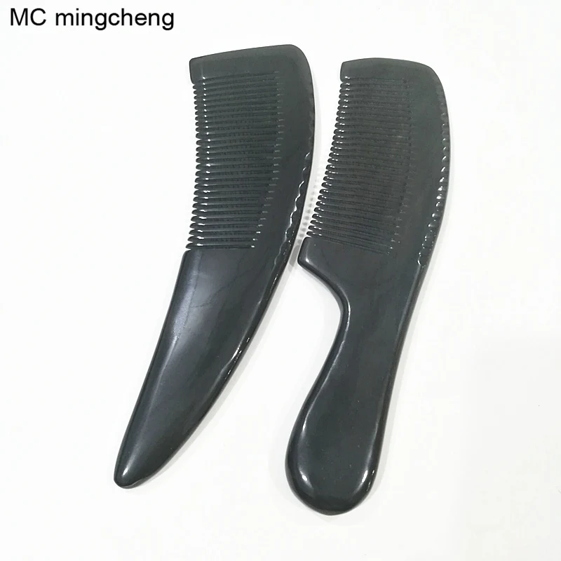 MC High Quality Black Ox Horn Combs Detangling Hair Brush Women Massage Hairbrush Anti Static Round Handle Comb Shaping Tool
MC High Quality Black Ox Horn Combs Detangling Hair Brush Women Massage Hairbrush Anti Static Round Handle Comb Shaping Tool