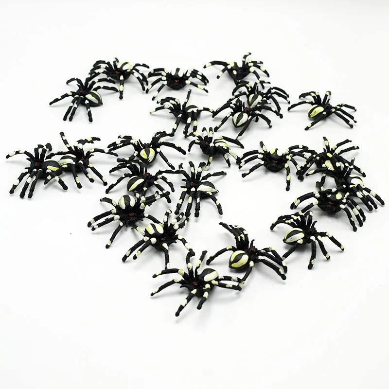 20pcs Lifelike Simulation White figuratus spider Animals Action Figure Toy funny Practical Jokes toys Wacky toy
20pcs Lifelike Simulation White figuratus spider Animals Action Figure Toy funny Practical Jokes toys Wacky toy