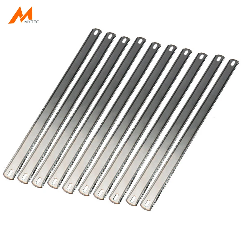 10PCS 12" Hacksaw Replacement Blades 8TPI/24TPI Double Teeth Blade Fine/Coarse Teeth Hand Saw Blade for Cutting Wood and Metal
10PCS 12" Hacksaw Replacement Blades 8TPI/24TPI Double Teeth Blade Fine/Coarse Teeth Hand Saw Blade for Cutting Wood and Metal