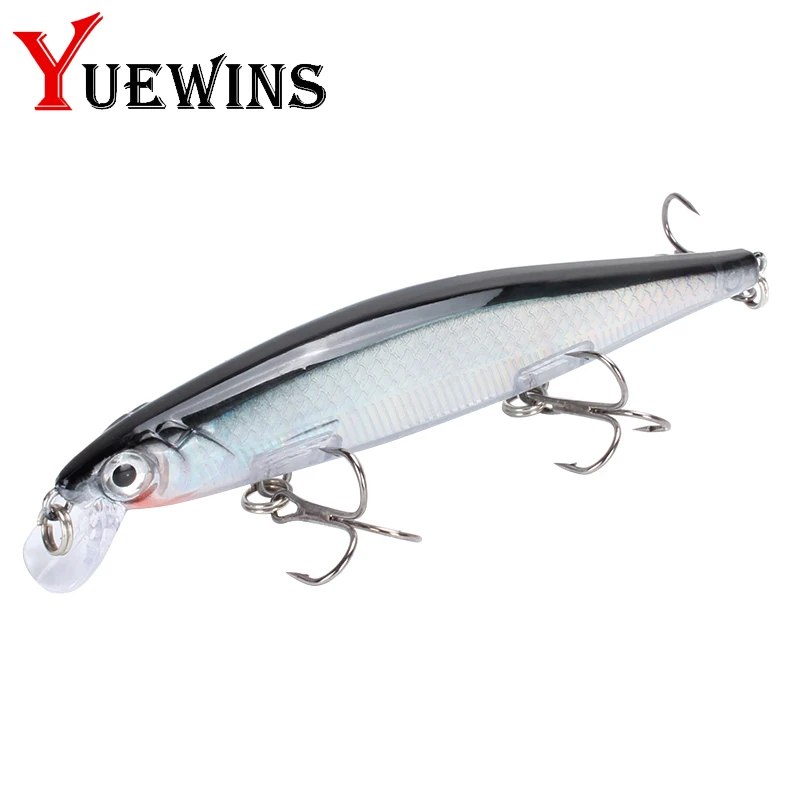 Yuewins 11cm/13g Minnow Fishing Lures 3D Eyes Laser Aritificial Fishing Wobblers Crankbait Hard Bait Plastic Fish Pesca QA1050
Yuewins 11cm/13g Minnow Fishing Lures 3D Eyes Laser Aritificial Fishing Wobblers Crankbait Hard Bait Plastic Fish Pesca QA1050