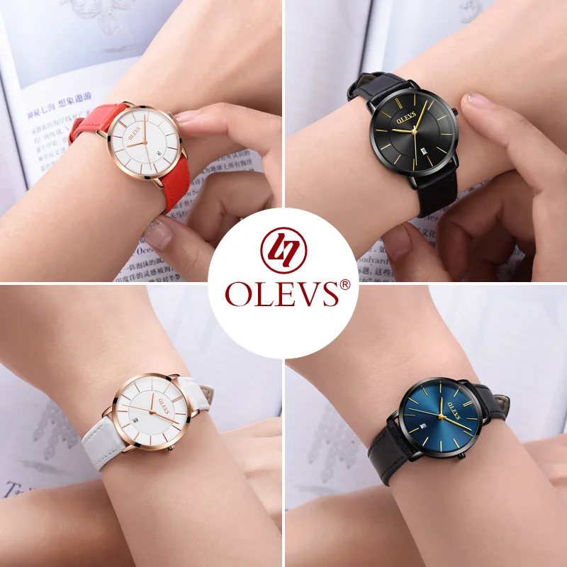 OLEVS White Leather Women Watches Luxury Brand Quartz Watch Casual Ladies Watches Women Clock Montre Femme Relogio feminino 2018
OLEVS White Leather Women Watches Luxury Brand Quartz Watch Casual Ladies Watches Women Clock Montre Femme Relogio feminino 2018
