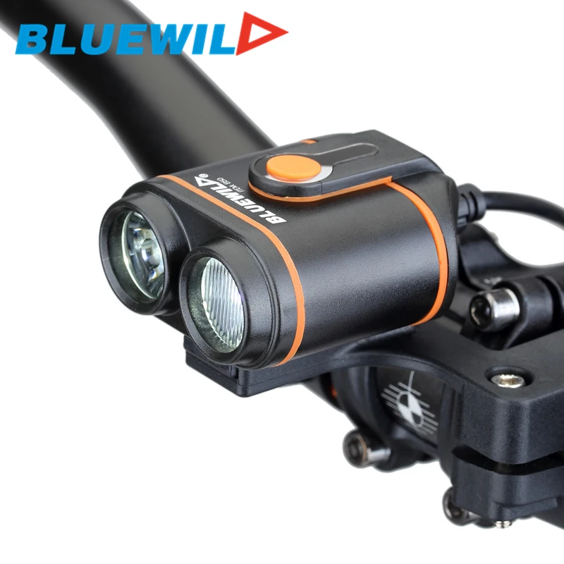 Original BLUEWILD B50 Bicycle Front Lights 2x L2 Bike Lamp Cycling Bike LED Light USB Charge Waterproof 12000mAh Battery Pack
Original BLUEWILD B50 Bicycle Front Lights 2x L2 Bike Lamp Cycling Bike LED Light USB Charge Waterproof 12000mAh Battery Pack