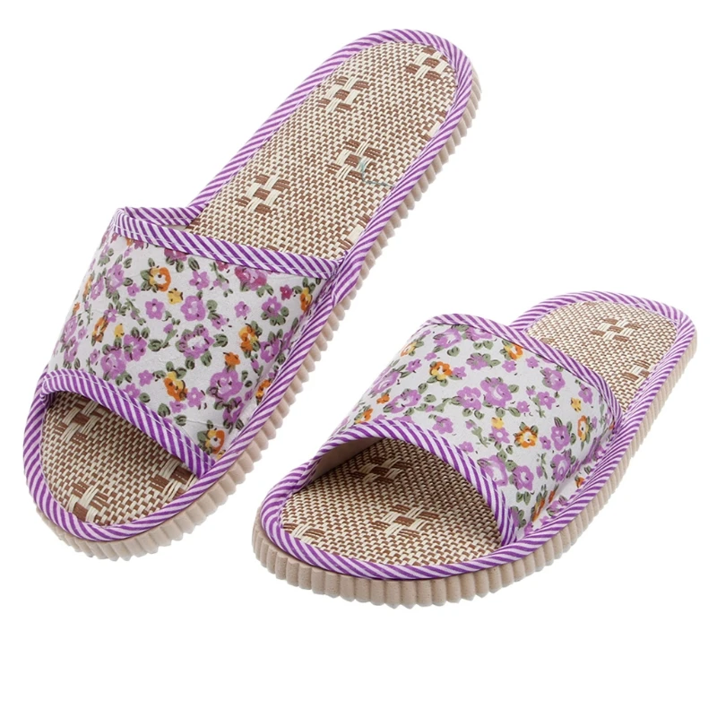 Women/Men Linen Floral Home Indoor Slippers Open Toe Flax House Flat Slippers Shoes Flowers Printing New Soft
Women/Men Linen Floral Home Indoor Slippers Open Toe Flax House Flat Slippers Shoes Flowers Printing New Soft