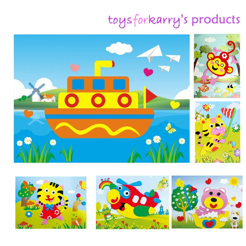 3D EVA Foam DIY Sticker Puzzle 20 Variety Cartoon Animal Designs to Choose From * Early Learning Education Toys for Children
3D EVA Foam DIY Sticker Puzzle 20 Variety Cartoon Animal Designs to Choose From * Early Learning Education Toys for Children