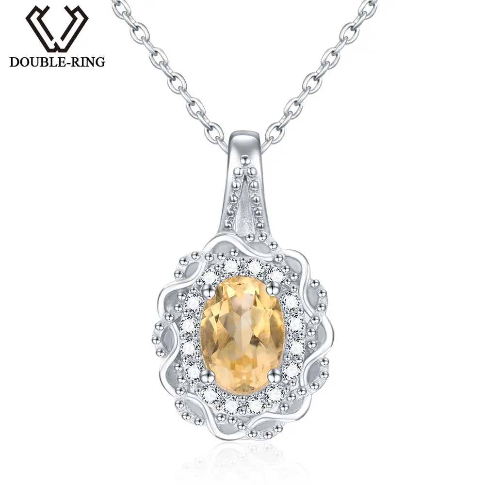 DOUBLE-R Classic Genuine Natural Citrine Pendants Necklaces 925 Sterling Silver Fine Jewelry for Women sterling-silver-jewelry
DOUBLE-R Classic Genuine Natural Citrine Pendants Necklaces 925 Sterling Silver Fine Jewelry for Women sterling-silver-jewelry