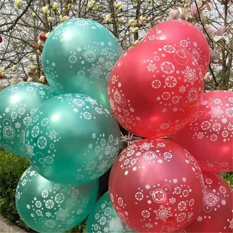 40pcs/lot 12inch Globos Christmas snowflake Latex Balloons Inflatable toys Wedding balloons Christmas Decorations Party Supplies
40pcs/lot 12inch Globos Christmas snowflake Latex Balloons Inflatable toys Wedding balloons Christmas Decorations Party Supplies