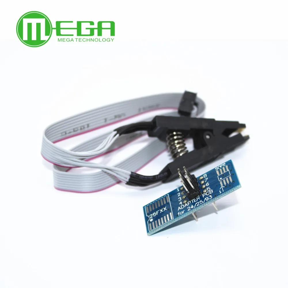10PCS SOIC8 SOP8 Flash Chip IC Test Clips Socket Adpter BIOS/24/25/93 Programmer
10PCS SOIC8 SOP8 Flash Chip IC Test Clips Socket Adpter BIOS/24/25/93 Programmer