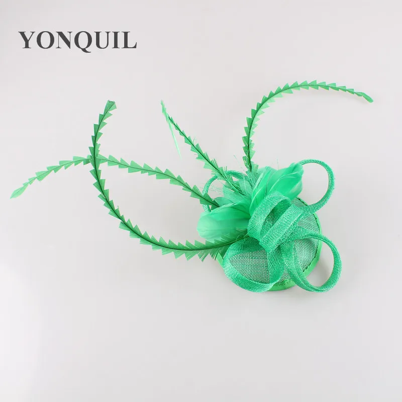 Turquoise Blue Sinamay Fascinator Hair Accessories Cocktail Hat Party Hats Derby Headpieces 17 Colors Available 10Pcs/Lot MYQ031
Turquoise Blue Sinamay Fascinator Hair Accessories Cocktail Hat Party Hats Derby Headpieces 17 Colors Available 10Pcs/Lot MYQ031